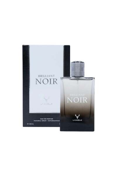 LA GAZELLE عطر بريليانت نوير أو دو بارفان – 100 مل للرجال والنساء