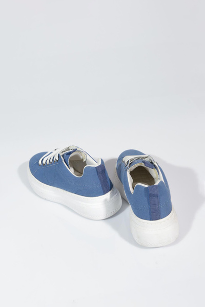 DGN 2456 Women's Stone Rope Lace-Up Sneakers