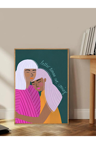 Tuba Decor Tablo dintr-o singură bucată cu rame din lemn pentru sufragerie, s...