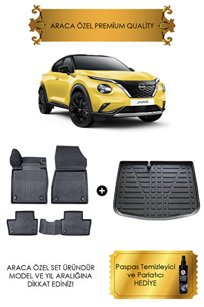 Sare Tuning Nissan Juke 2021 - 2022 - 2023 - 2024 - 2025 Havuzlu Paspas ve Al...