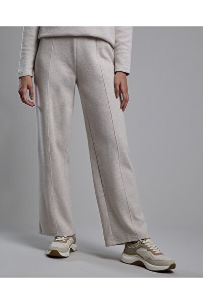 R&B Ribbed Pants with Drawstring Waist