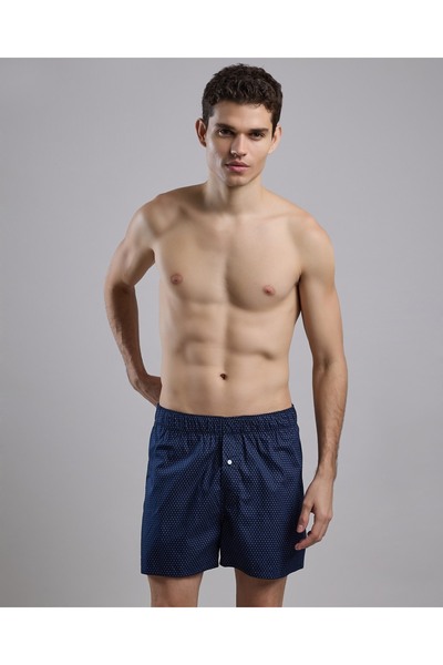 R&B Printed Boxer with Elastic Waist