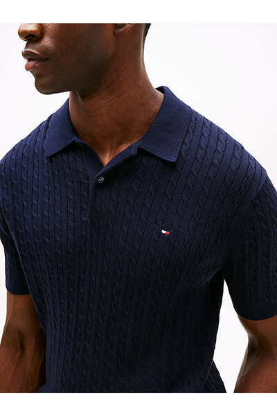 Tommy Hilfiger Men's Cable Knit Sweater