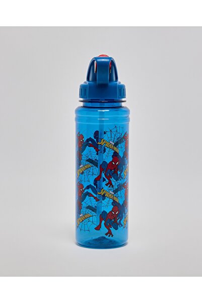 R&B Navy Blue Unisex Spiderman Water Bottle - 750ml