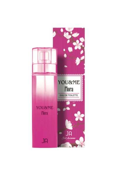 JA Just Awesome يو آند مي فلورا أو دو تواليت - ١٠٠ مل | عطر زهري فاخر للنساء