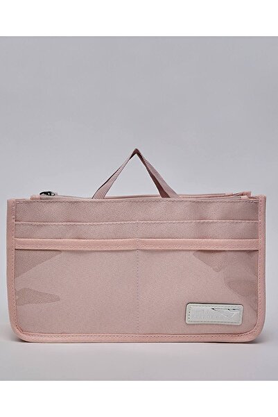 R&B حقيبة تخزين سفر نسائية باللون الوردي