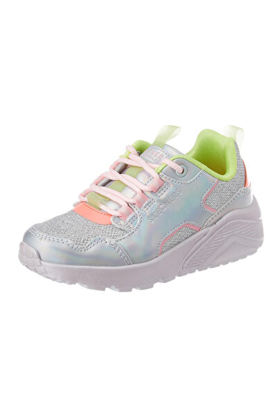 SKECHERS Kids' Metallic Pops Comfort Sneakers with Memory Foam, Size 35 EU