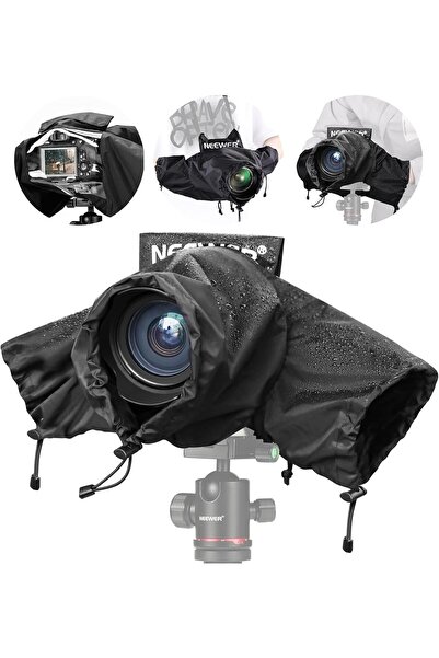 NEEWER غطاء مطر صغير متين من النايلون للكاميرا PB003 (شفاف)