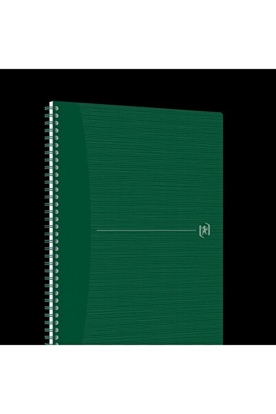 Oxford Notebook Origins, A4+, 70 Sheets, Optik Paper 90g/m², Personal Info, Grid Format, Color Green