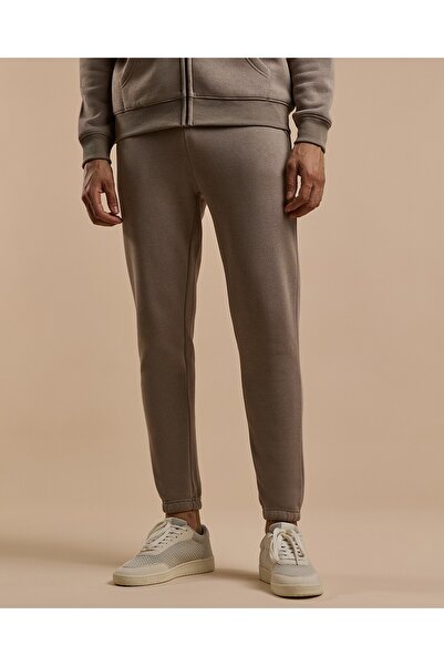 R&B بنطال رياضي سادة مع خصر برباط