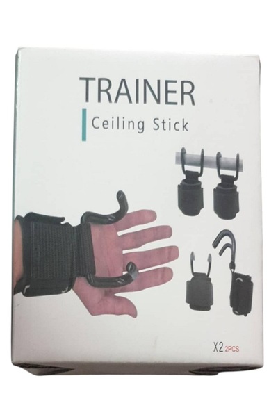 Generic Gavin Barbell Hooks, Durable Wrist Wraps for Weightlifting and Gym Training,