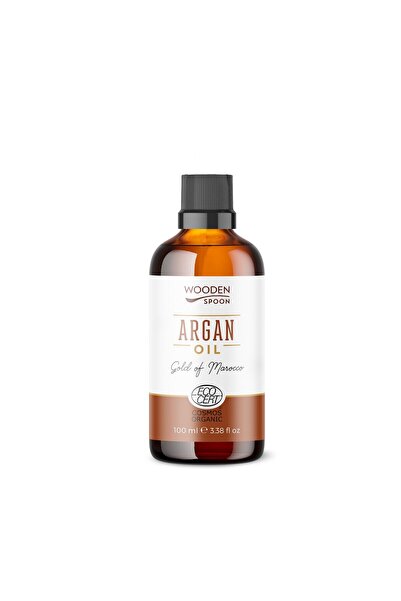 OEM Čistý argánový olej, 100 ml, drevená lyžička