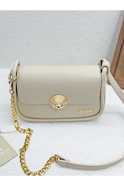 Armine 397 ZİNCİR DETAYLI KAPAKLI ÇAPRAZ ÇANTA KADIN