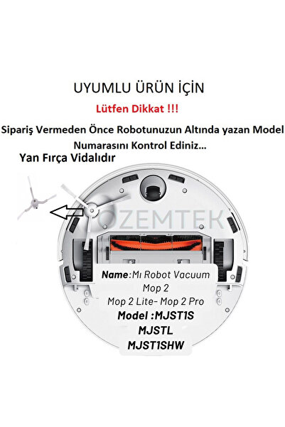 RotRever Σετ αντικατάστασης φίλτρου Hepa για Xiaomi Vacuum Mop 2 Pro (MJST1SHW) και Vacuum Mop 2 Lite (MJSTL) - 2 τεμάχια