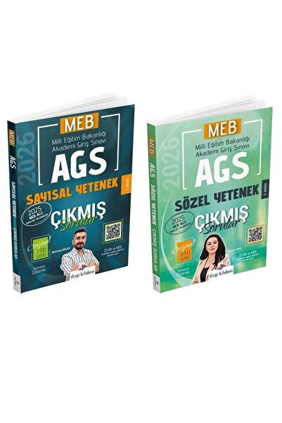 Anla Kazan Yayınları Dizgi 2026 MEB-AGS Sayısal + Sözel Yetenek Çıkmış Sorula...