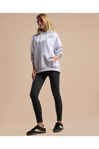 R&B Solid Jeggings with Elastic Waist