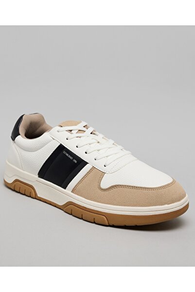 R&B Multi Men's Color Block Lace Up Sneakers