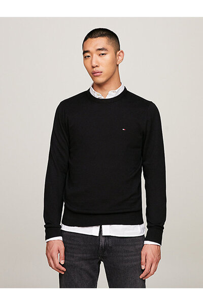 Tommy Hilfiger Men's Pima Org Ctn Cashmere Sweater