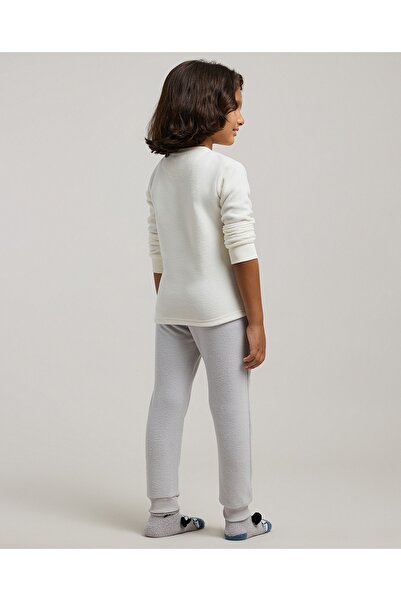 R&B Grey Boy Embroidered Pyjama Set