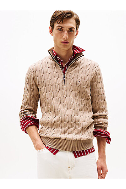 Tommy Hilfiger Men's Classic Cotton Cable Sweater
