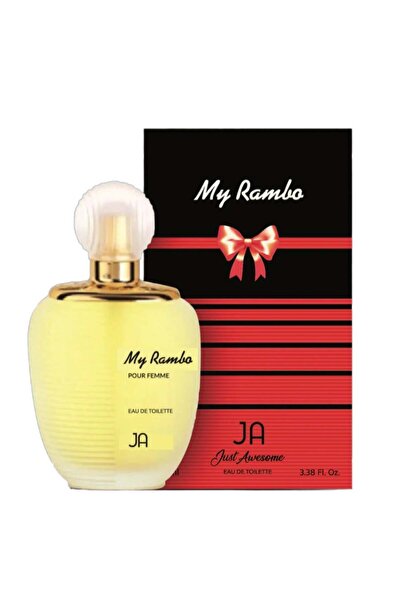 JA Just Awesome عطر ماي رامبو أو دو تواليت للرجال - ١٠٠ مل | عطر خشبي جريء يد...