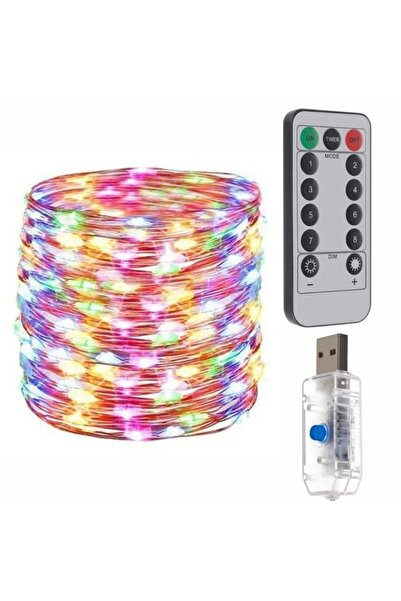 OEM Inštalácia vianočného osvetlenia, časovač s diaľkovým ovládaním, 300 LED, USB, 8 režimov svietenia