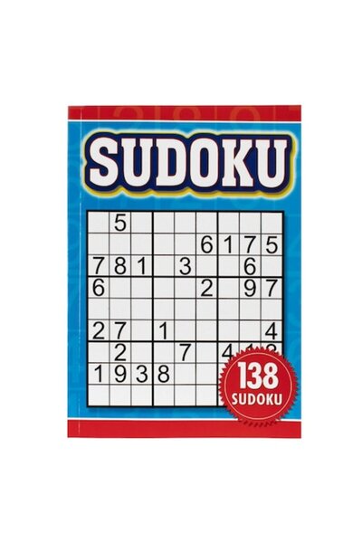 OEM Sudoku Book, No Brand, A5, 80 Sheets, 138 Puzzles