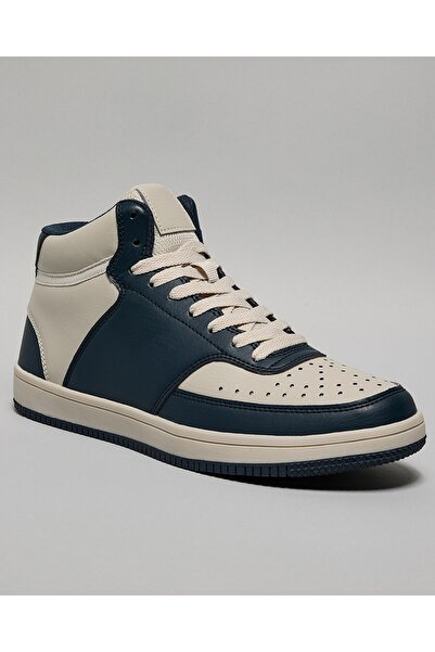 R&B Multi Men's Color Block High Top Sneakers