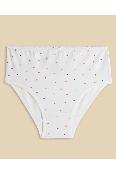 R&B Baby Pink Women's 5 Pack Printed Bikini Briefs