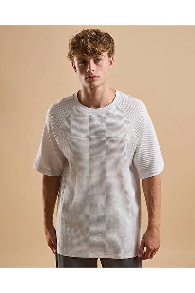 R&B Solid Active T-Shirt with Crew Neck and Short Sleeves