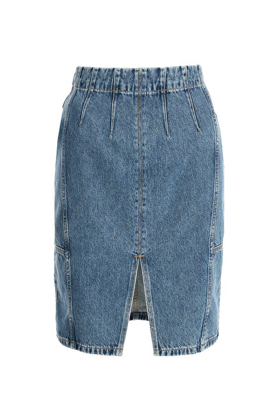 2be4a Kadın Denim Etek