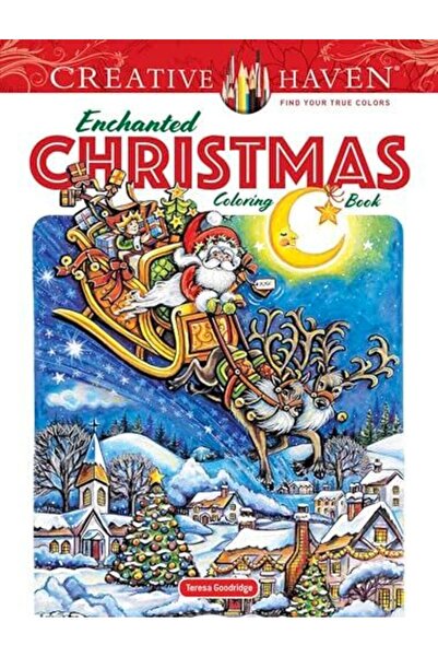 Dover كتاب تلوين عيد الميلاد الساحر من Creative Haven