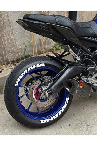 Performance Stickers Motosiklet Yamaha Lastik Sticker Set 15-19inç Uyumlu Las...
