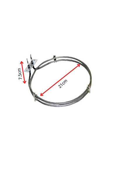 inox rezistans Vestel-arçelik-beko-demirdöküm-aygaz Uyumlu Turbo Fırın Rezist...