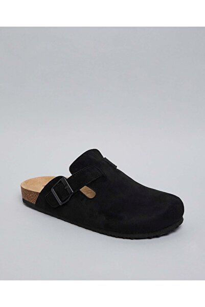 R&B Black Women's Black Women's's Textured Clogs