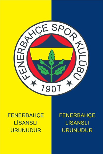 Fenerbahçe Γνήσιο αθλητικό μπλουζάκι με λαιμόκοψη Polo σε λευκό χρώμα