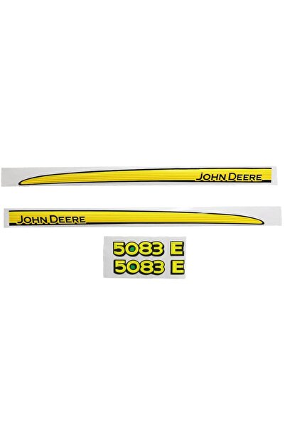 John Deere 5083 E Yan Yazı Takımı