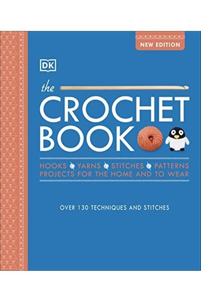 Penguin Random House كتاب الكروشيه يحتوي على أكثر من 130 تقنية وغرزة