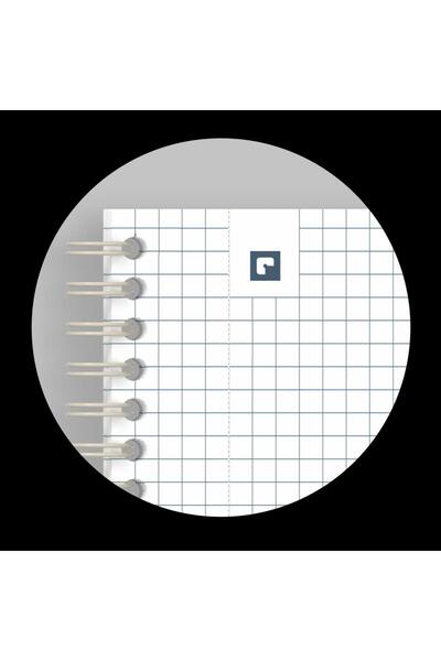 Oxford Notebook Origins, A4+, 70 Sheets, Optik Paper 90g/m², Personal Info, Grid Format, Color Beige