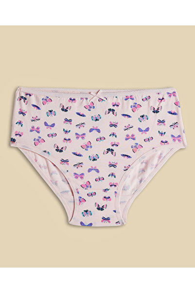 R&B Blue Women's 5 Pack Printed Bikini Briefs