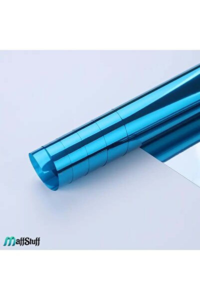 MaffStuff MaffStuff® Blue Mirror Effect Self-Adhesive Decorative Window Film 60x200cm
