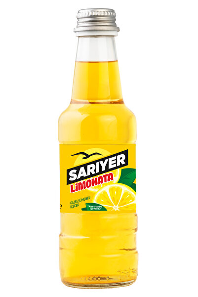 SARIYER Limonata 250 ml x 24 | Limon Aromalı Ferah İçecek