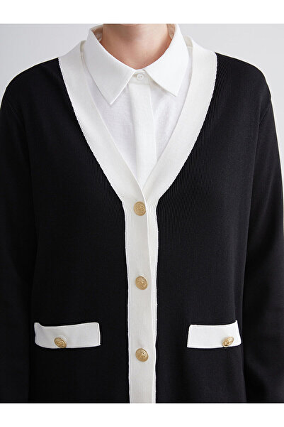 LC Waikiki V-Neck Women's Knitwear Cardigan