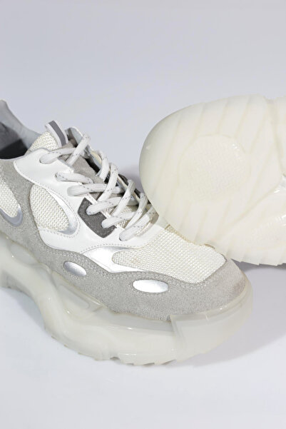 DGN 80157 Women's Lace-Up Thick Sole Sports Shoes