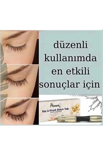 Homm Bitkisel kaş ve kirpik bakım yağız 6,5ml