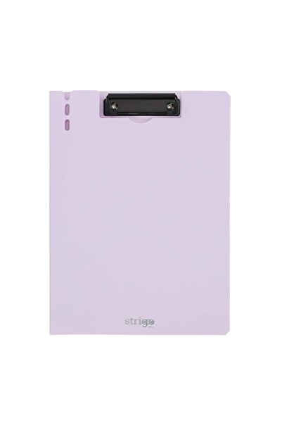 Strigo A4 vertical clipboard, pen holder, purple SF062