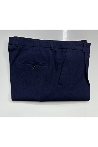 BugıStar SONBAHAR - KIŞLIK KUMAŞ PANTOLON.RAHAT KALIP ,PİLELİ ,ASTARLI ,BABA PANTOLONU. LACİVERT