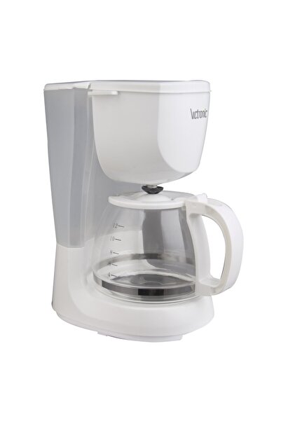 VICTRONIC Cafetieră VC606 (750 W, 1,25 L, Alb)