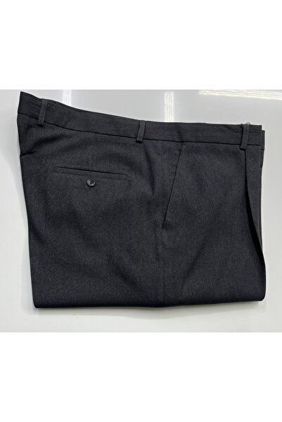 BugıStar SONBAHAR - KIŞLIK KUMAŞ PANTOLON.RAHAT KALIP ,PİLELİ ,ASTARLI ,BABA PANTOLONU. Orta Gri