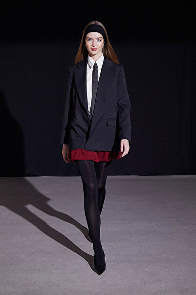 TRENDQUEL Fusta mini balon roșu claret